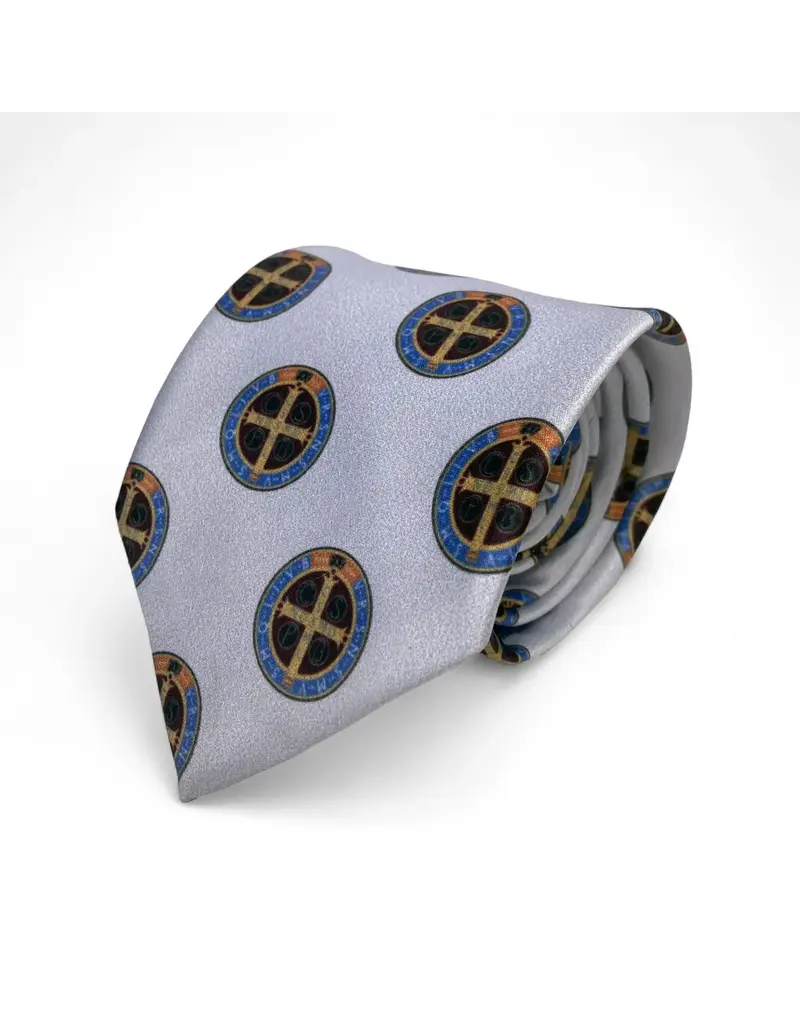 ProselyTies St. Benedict Medal Necktie