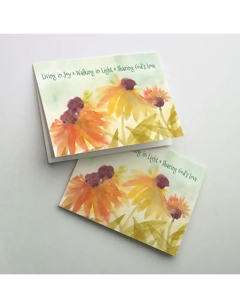 Altar + Home Living in Joy Walking in Light Sharing God's Love Birthday Card