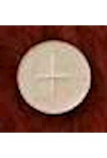 Cavanagh Altar Bread, Whole Wheat -Cross Design (1-1/8")-Bottle Of 1000