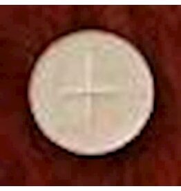 Cavanagh Altar Bread, Whole Wheat -Cross Design (1-1/8")-Bottle Of 1000