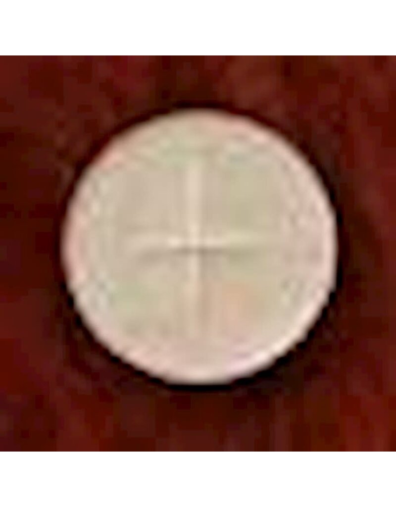 Cavanagh Altar Bread, Whole Wheat -Cross Design (1-1/8")-Bottle Of 1000