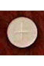 Cavanagh Altar Bread, Whole Wheat -Cross Design (1-1/8")-Bottle Of 1000