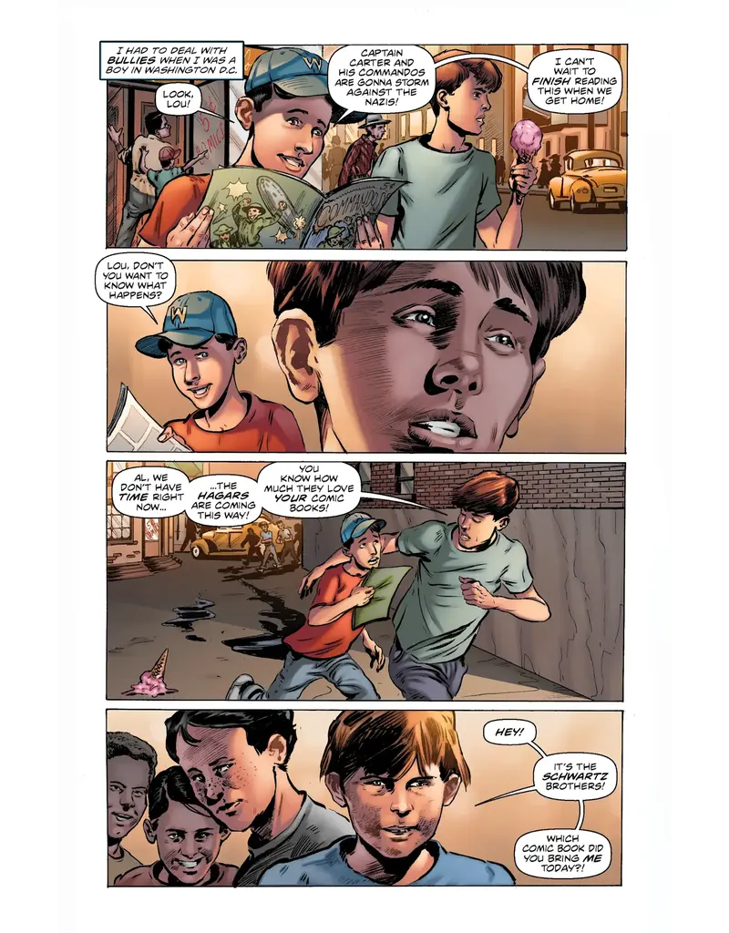 Voyage Comics Fear Nothing: the Heroic Life of Aloysius Schwartz