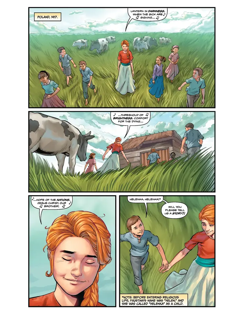 Voyage Comics Messenger of Mercy: Saint Faustina Kowalska