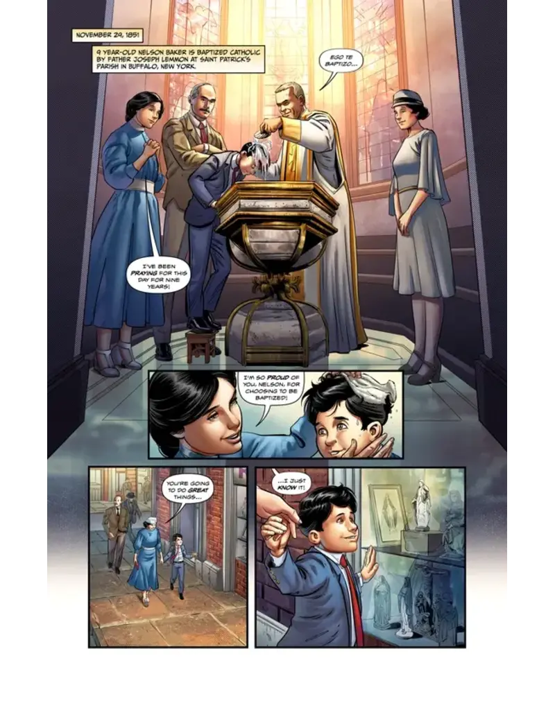 Voyage Comics Father Of The Fatherless: The Story Of Nelson Baker