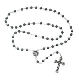 McVan 6mm Genuine Hematite Rosary