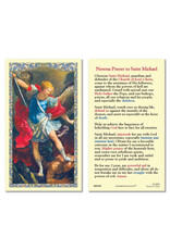 Ambrosiana St. Michael Novena Laminated Prayer Card