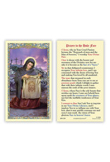 Ambrosiana Saint Veronica Laminated Holy Card, Prayer to the Holy Face