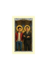 Ambrosiana Saints Carlo & Pier Prayer Holy Card