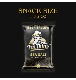 Fat Thins Sea Salt Potato Chips