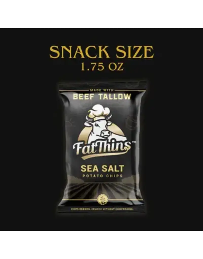 Fat Thins Sea Salt Potato Chips