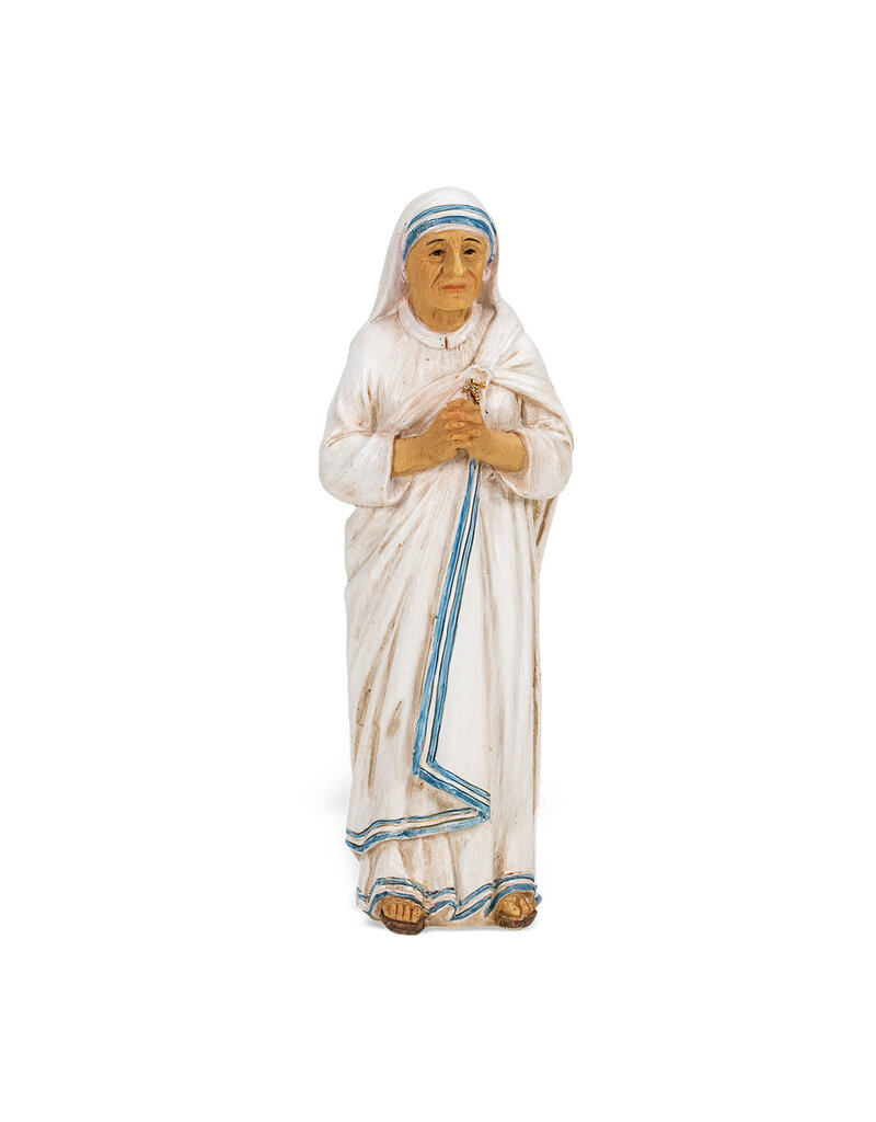 WJ Hirten 4" Statue with Prayer Card St. Teresa of Calcutta