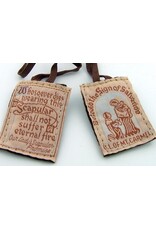 Religious Art Inc Brown Scapular (Behold the Salvation)