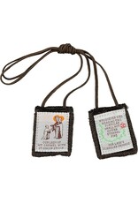 Religious Art Inc Brown Scapular (Behold the Salvation)