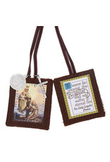 Christian Brands Michael Adams Brown Scapular - Our Lady of Mount Carmel