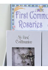 Black First Communion Rosary