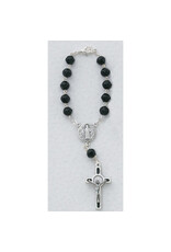 McVan Black St. Benedict Auto Rosary