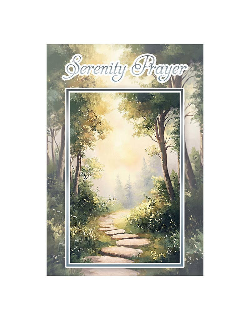 Alfred Mainzer Recovery Card - Serenity Prayer