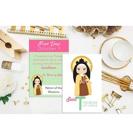 Meyer Market Designs Note Cards: St. Therese Lisieux