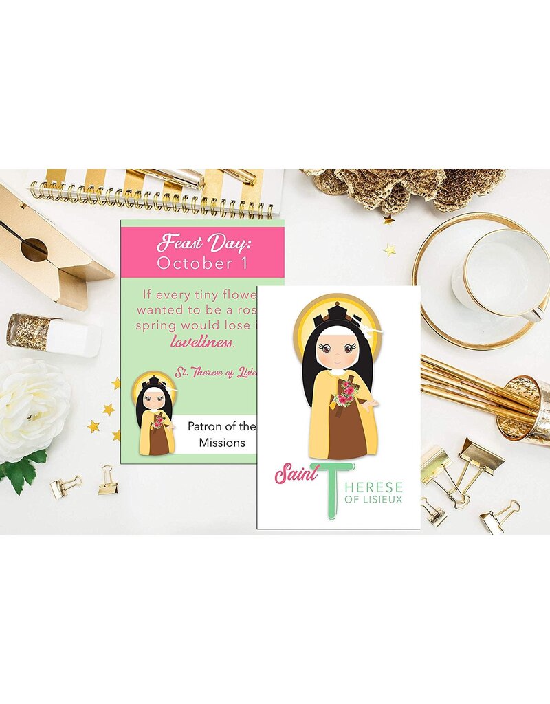 Meyer Market Designs Note Cards: St. Therese Lisieux