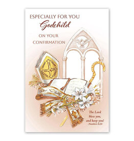 Alfred Mainzer Confirmation Card - Especially For You Godchild