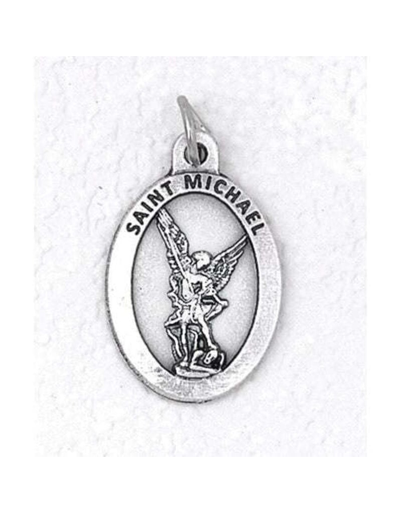 Lumen Mundi Saint Michael Premium 1 Inch Double Sided Medal