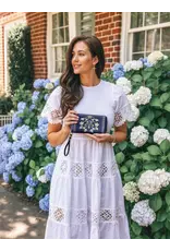 "Gloria" Faux Leather Wallet (Marian Monogram)