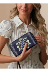 "Gloria" Faux Leather Wallet (Marian Monogram)