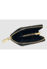 "Credo" Faux Leather Mini Wallet (Gold and White Chalice)