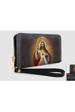 "Savior" Faux Leather Wallet (Jesus, Sacred Heart)