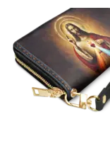 "Savior" Faux Leather Wallet (Jesus, Sacred Heart)