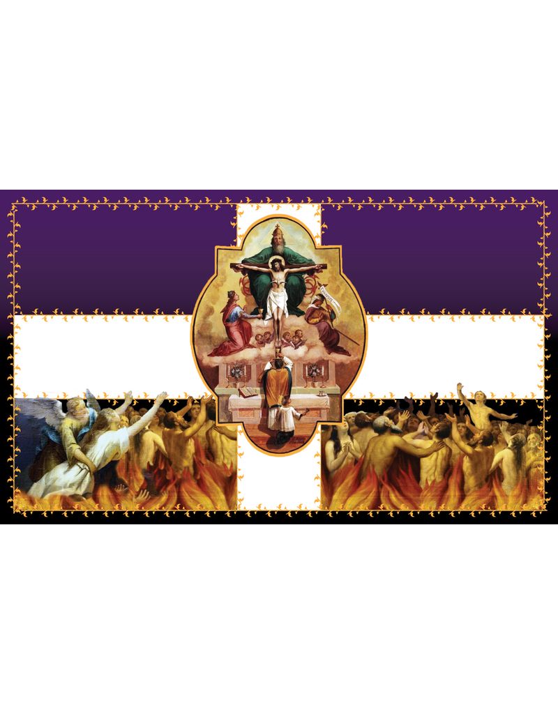 November – Holy Souls in Purgatory Flag