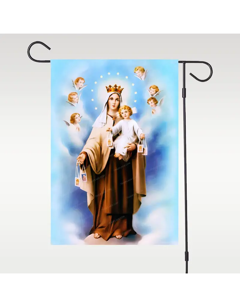 Our Lady of Mount Carmel Garden Flag