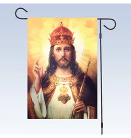 Christ the King Garden Flag