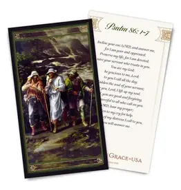 The Retro- A Full of Grace USA Company Psalm 86 Retro Holy Card (Incline Your Ear)