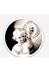 The Retro- A Full of Grace USA Company "See, O See How I Love Thee" Round Decal