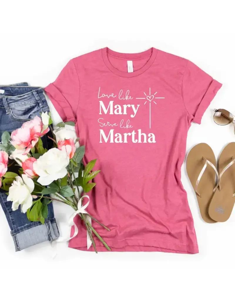 Firefly Wishes Love Like Mary Serve Like Martha T Shirt