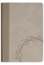 Christian Art Gifts Journal: Classic Taupe Amazing Grace, Isaiah 53:5