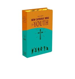 Catholic Book Publishing Corp New Catholic Bible For Youth-Teal/Gold Dura-Lux Cover