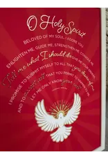 Be Still Prayer Space Illustration in Box Frame - Red O Holy Spirit | Be Still Prayer Space