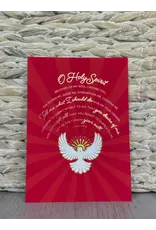 Be Still Prayer Space Illustration in Box Frame - Red O Holy Spirit | Be Still Prayer Space