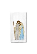 Crows Nest Atelier Holy Family Watercolor Tea Towel