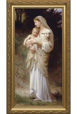 Catholic to the Max 8" x 16" L'Innocence - Standard Gold Framed Art