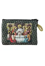 Oremus Mercy Rosary Pouch - Last Supper 4" X 6"