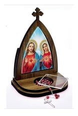 Blessed Americas Sacred and Imaculate Hearts Chapel Rosary Holder