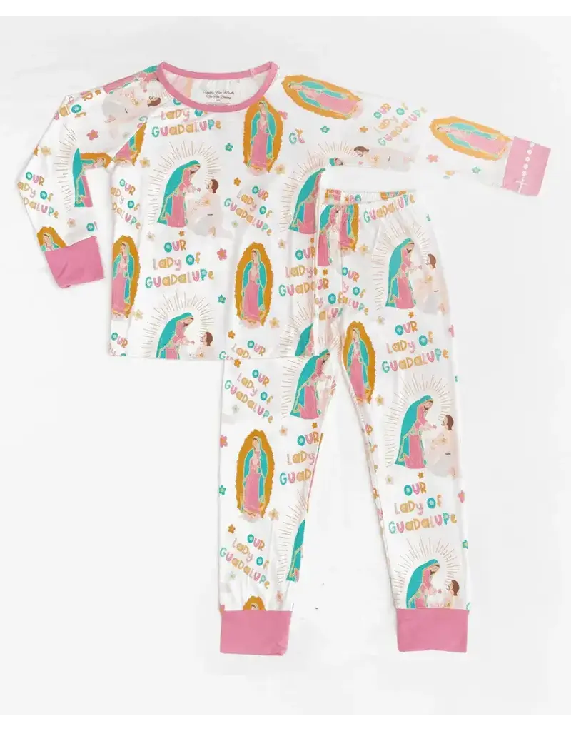 Our Lady of Guadalupe Two Piece Kids Pajamas 2T