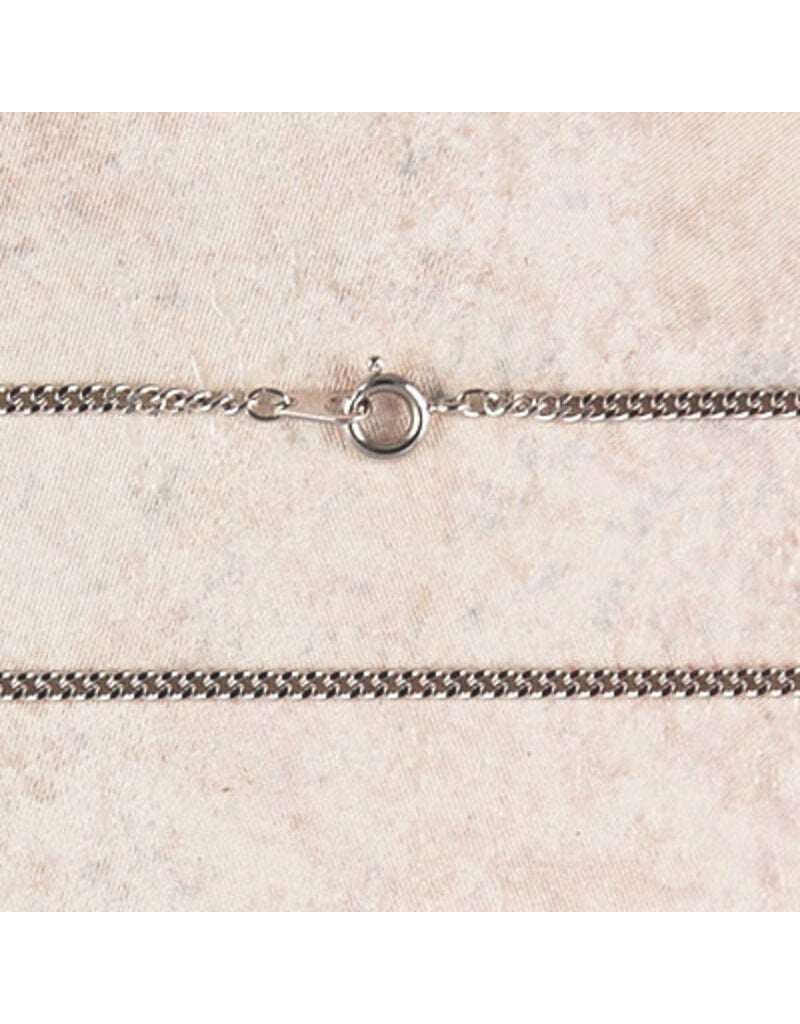 McVan 24" Medium Rhodium Chain No Clasp