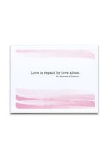 Pio Prints Love is Repaid, St. Therese of Lisieux Thank You Card Pack