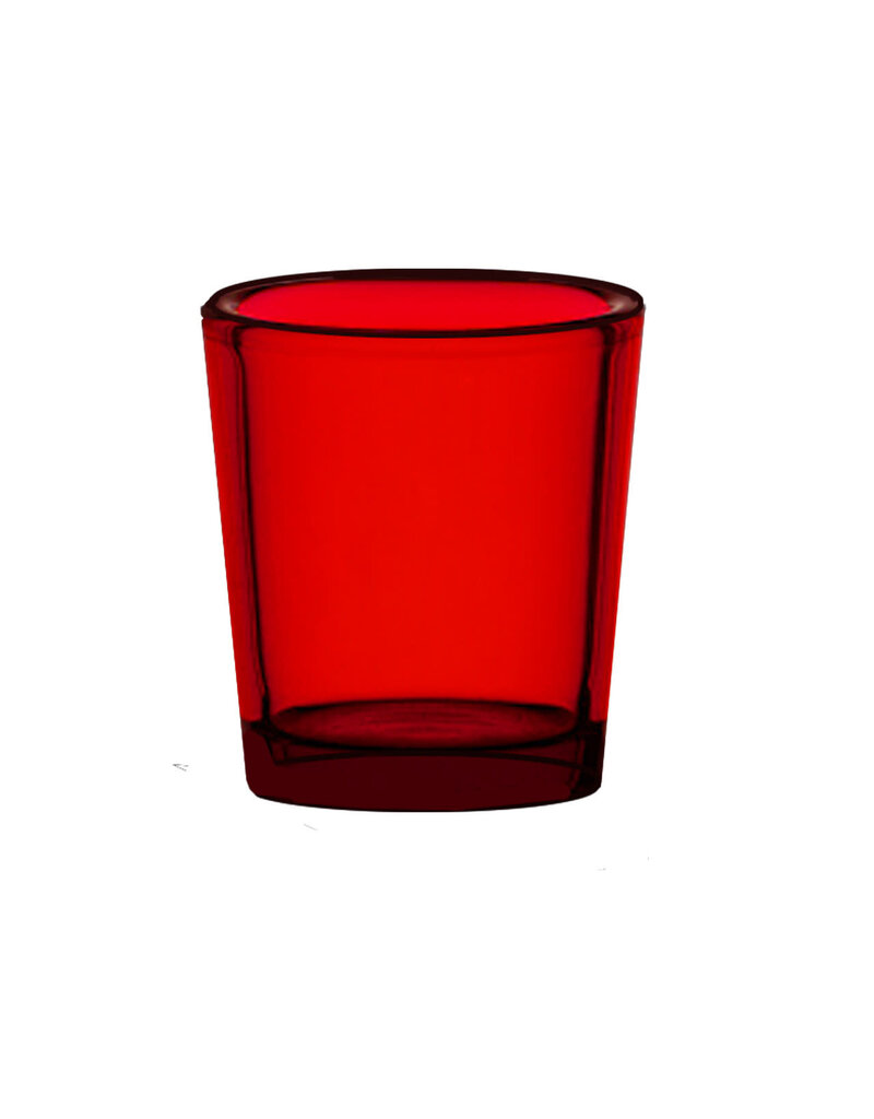 Cathedral Candle Co. 15-Hour Ruby Votive Candle Glass - Box of 12