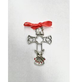 WJ Hirten Pewter Confirmation Cross
